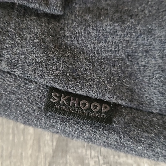 SKHOOP Wool Lined Winter Mini Skirt EUC Sz Small *Scandi Style* - Picture 3 of 12